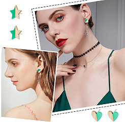 DIY Two Tone Stud Earring Making Finding Kits&nbsp;DIY-PH0006-52