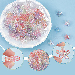 100Pcs Transparent Acrylic Beads&nbsp;MACR-SP0001-46