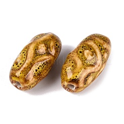 Vintage Handmade Porcelain Beads&nbsp;PORC-Q008-12C