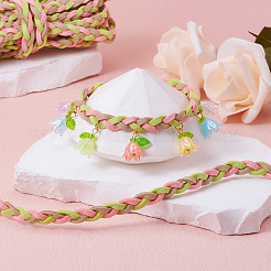 Macrame Braided Faux Suede Cord&nbsp;AJEW-TAC00021