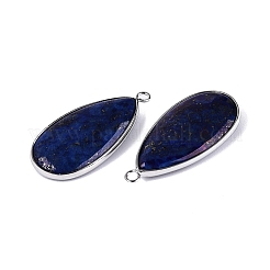 Dyed Natural Lapis Lazuli Pendants&nbsp;G-Q606-91P