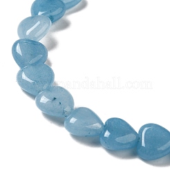 Natural White Jade Imitaion Aquamarine Beads Strands&nbsp;G-B022-17B-1