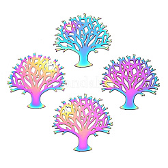 201 Stainless Steel Filigree Pendants&nbsp;LS-STAS-TAC0018-06