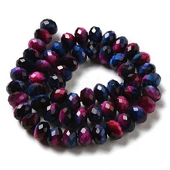 Natural Rainbow Tiger Eye Beads Strands&nbsp;G-NH0002-D02-04