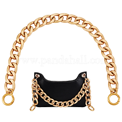 Aluminum Bag Curb Chains&nbsp;FIND-WH0139-485
