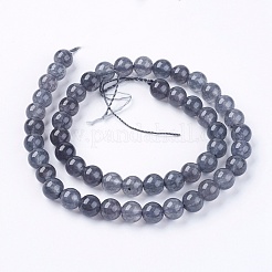 Natural Jade Bead Strands&nbsp;G-R165-8mm-12