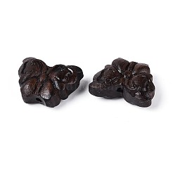 天然木のビーズ  蝶  16~16.5x21~22x8~8.5mm  穴：1.8~2.2mm&nbsp;WOOD-N021-03A