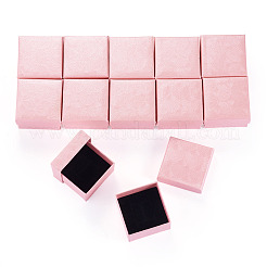 Shell Textured Paper Jewelry Ring Storage Gift Boxes&nbsp;CON-TAC0014-15D