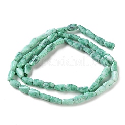 Ombre Effect Dyed Glass Beads Strands&nbsp;GLAA-I059-01G
