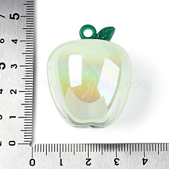 Plating Opaque Acrylic Pendants&nbsp;PACR-T018-01A