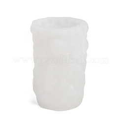 DIYキャンドルシリコンモールド  キャンドル作り用  ホワイト  クリスマスリース  75x77x113mm  内径：55x56mm&nbsp;SIMO-P014-08A
