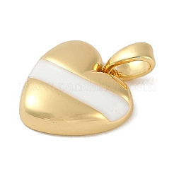 Brass Enamel Pendants&nbsp;KK-P283-28A-G