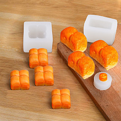 3Pcs 3 Styles DIY Silicone Bread Fondant Molds&nbsp;SIMO-TA0001-19
