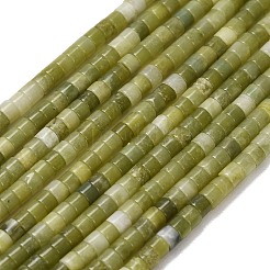 天然台湾ヒスイのビーズ連売り  ディスク  ヒシビーズ  3x2.5mm  穴：0.6mm  約148個/連  15.31''（38.9センチメートル）&nbsp;G-P608-A07-01