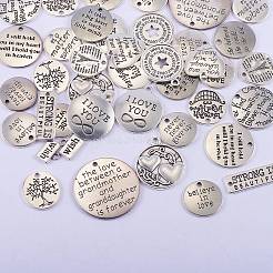 40Pcs 20 Style Tibetan Style Alloy Pendants&nbsp;TIBEP-SZ0001-03