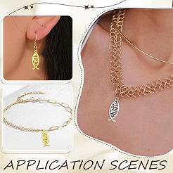 50Pcs 2 Colors Tibetan Style Alloy Pendants&nbsp;FIND-YW0008-53