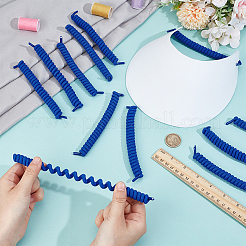 Polyester with Latex Silk Replacement Visor Curl  Cord&nbsp;DIY-WH0888-579I