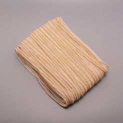 メタリックポリエステルリボン  ヘリンボーンリボン  家の装飾のための  装飾用ラッピングギフトとDIY工芸品  ホワイト  1/2インチ（12mm）&nbsp;OCOR-WH0075-08B