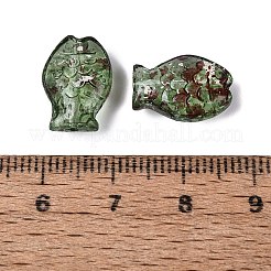 Picasso Transparent Glass Beads&nbsp;SEED-Q039-03F