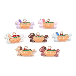 Alloy Enamel Pendants&nbsp;ENAM-A012-01G
