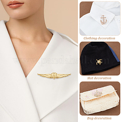 7Pcs 7 Styles Zinc Alloy Lapel Pin Brooches&nbsp;JEWB-GA0001-49