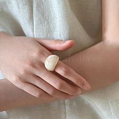 女性用樹脂指輪  古いレース  内径：18mm&nbsp;FS-WG7E1BC-01