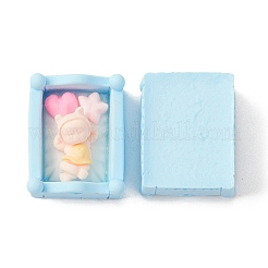 Opaque Resin Cabochons&nbsp;LS-RESI-Z001-13E