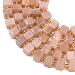 Natural Sunstone Beads Strands&nbsp;G-F832-A05-01