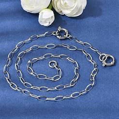 4.5MM 201 Stainless Steel Oval Link Chain Necklaces for Unisex&nbsp;NJEW-K302-26P