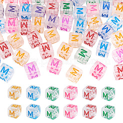 50Pcs Acrylic European Beads&nbsp;MACR-TADJ0001-13M