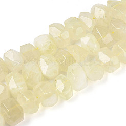 Natural Lemon Quartz(Heated) Beads Strands&nbsp;G-N347-18A-04