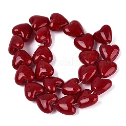 Handmade Lampwork Beads Strands&nbsp;LAMP-Q041-04B-01