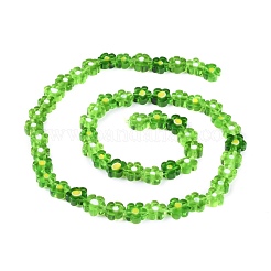 Handmade Millefiori Glass Bead Strands&nbsp;X-LAMP-J035-8mm-04