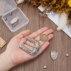 1Pc Belt Alloy Buckle Sets&nbsp;FIND-GF0008-76P