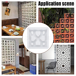 Plastic Block Mold DIY Casting Concrete Wall Decorative Brick Moulds&nbsp;SIMO-WH0002-06A