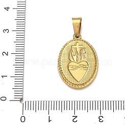 Religion 304 Stainless Steel Pendants&nbsp;STAS-H264-13B-AG
