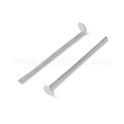 鉄平頭ピン  カドミウムフリー＆鉛フリー  プラチナ  20ゲージ  22x0.75~0.8mm  ヘッド：2mm&nbsp;IFIN-FS0001-30J