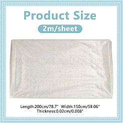 Laser Polyester Bronzing Fabric&nbsp;DIY-WH0491-24