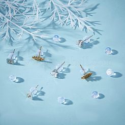 シリコン製ピアスキャッチ  ピアスバックキャッチ  4x5mm  穴：1mm  90個/箱&nbsp;SIL-CA0001-01