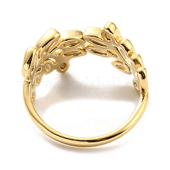 304 Stainless Steel Open Cuff Ring for Women&nbsp;RJEW-C016-04G
