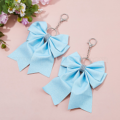 Cloth Keychian&nbsp;KEYC-WH0038-18B