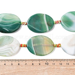 Natural Banded Agate Beads Strands&nbsp;G-P605-L02-01
