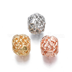 Rack Plating Alloy European Beads&nbsp;MPDL-N039-076