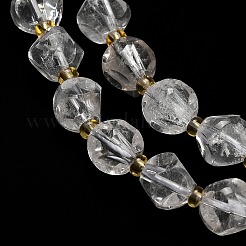 Natural Quartz Crystal Beads Strands&nbsp;G-K387-A16-02