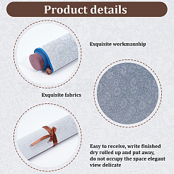 Flocking Reusable Water Writing Cloth&nbsp;AJEW-WH20070-200C