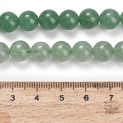 Natural Green Strawberry Quartz Beads Strands&nbsp;G-C293-A02-8mm