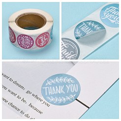 1 Inch Thank You Self-Adhesive Paper Gift Tag Stickers&nbsp;X-DIY-E027-A-01
