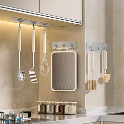 Self-adhesive Acrylic Wall Hook Hangers&nbsp;AJEW-TADJ0001-09A-01