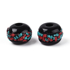 Handmade Polymer Clay Indonesia Beads&nbsp;IPDL-N004-01C