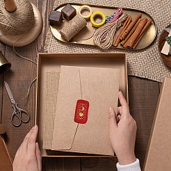 ワックスシーリングスタンプセット  シーリングワックススタンプ真鍮製ヘッド  取り外し可能な木製ハンドルレトロ真鍮スタンプキット  封筒の招待状  ギフトカード  長方形  タロットテーマ模様  9x4.5x2.3cm&nbsp;AJEW-WH0214-162